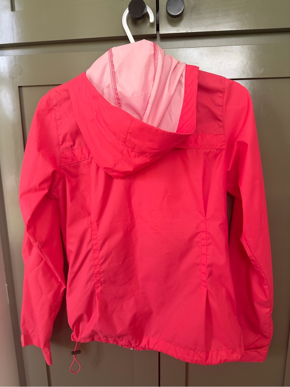 Columbia Hot Pink Hooded Rain Jacket - Picture 2 of 5
